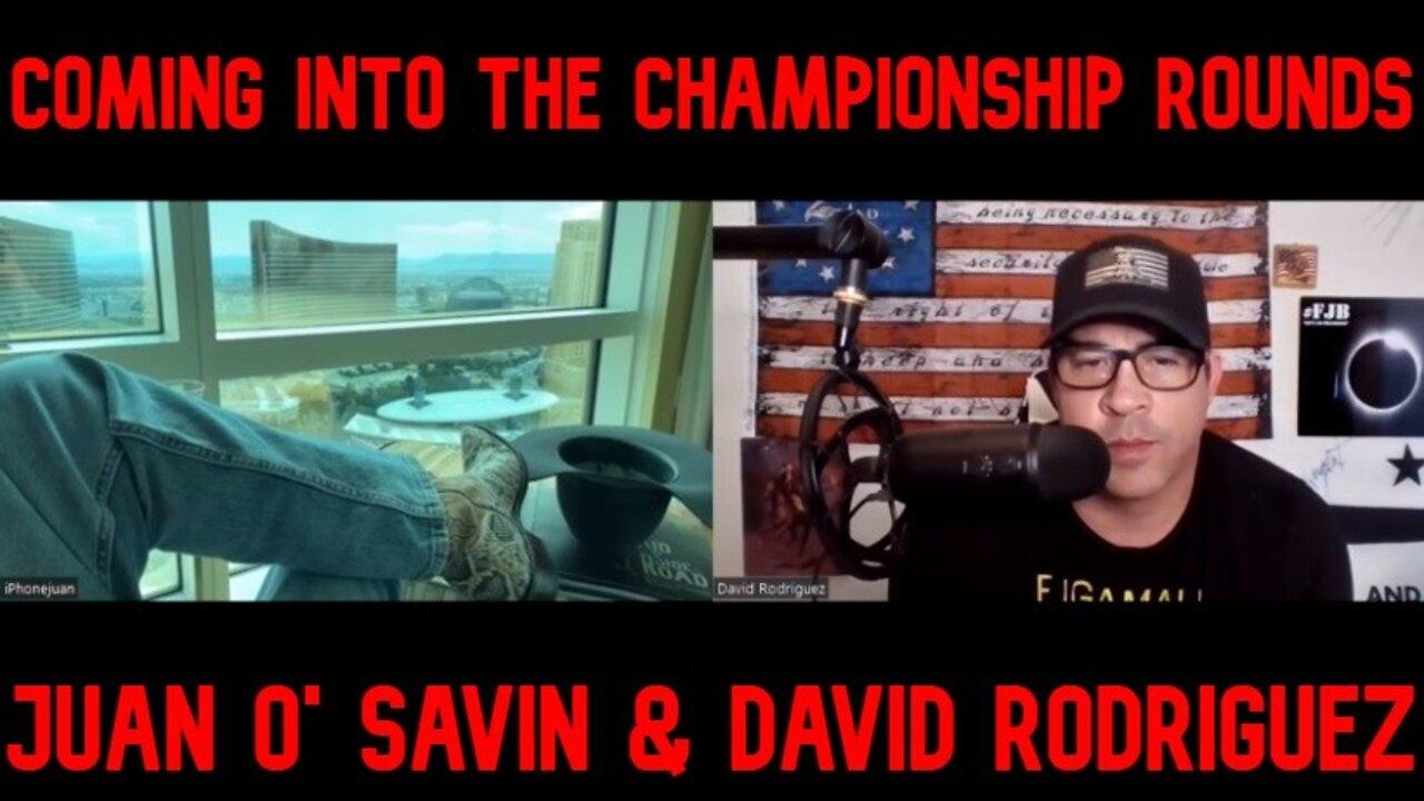 Juan O' Savin & David Nino Rodriguez: " Coming Into The Championship Rounds"