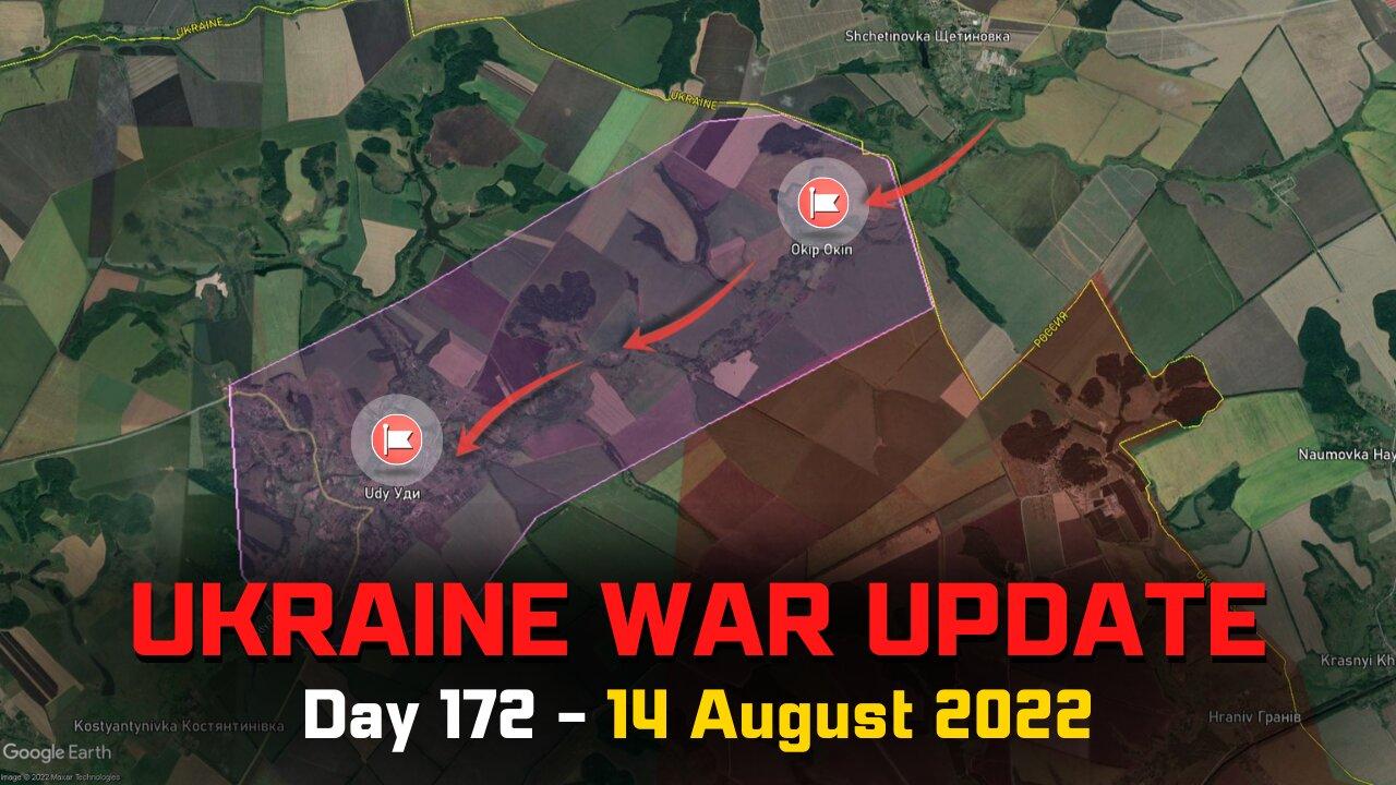 Ukraine War [14 August] - Russians capture Udy,Vershyna & Pisky - HIMARS hits Wagner base in Popasna
