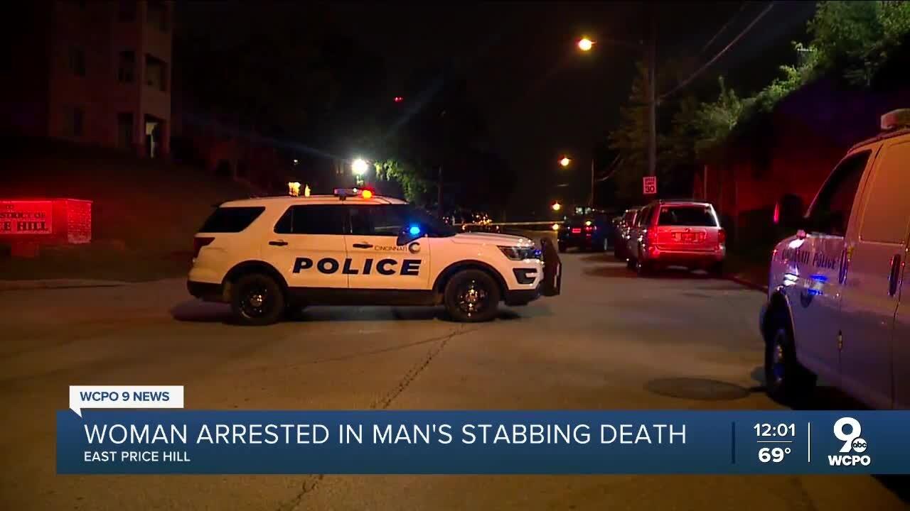 60-year-old woman arrested for stabbing death of man in East Price Hill