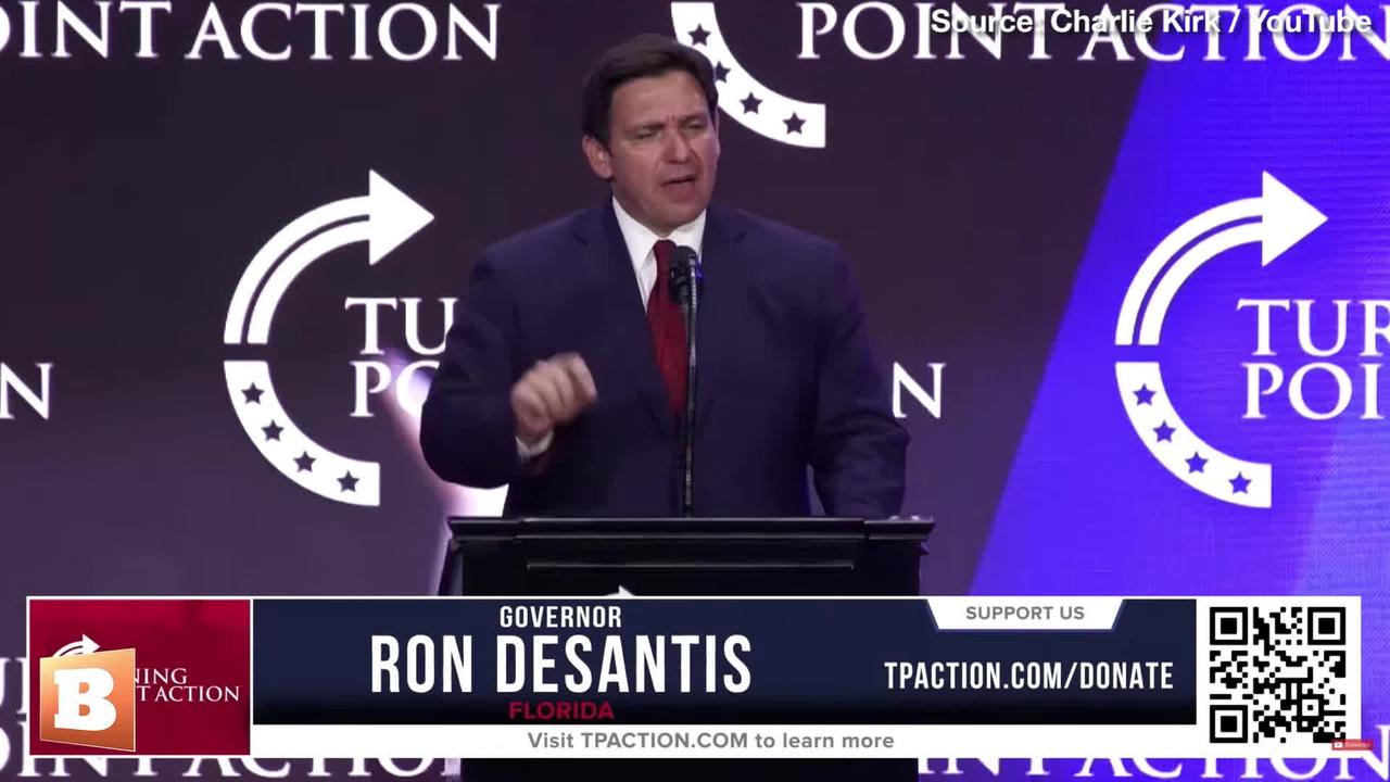 DeSantis: We Will Not Use Taxpayer Money to Teach Kids "To Hate Our Country, or to Hate Each Other"