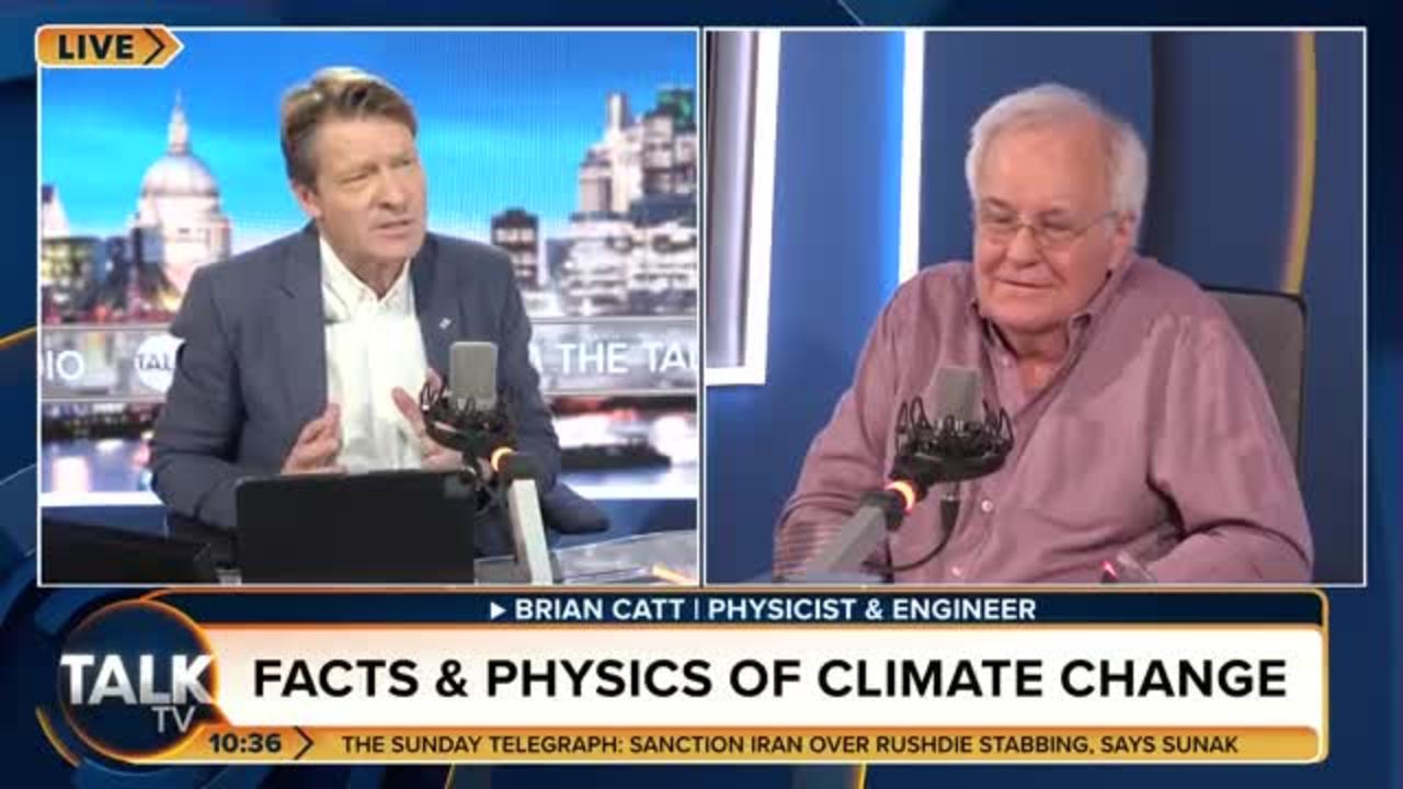 Physicist Brian Catt making sense of the climate scam