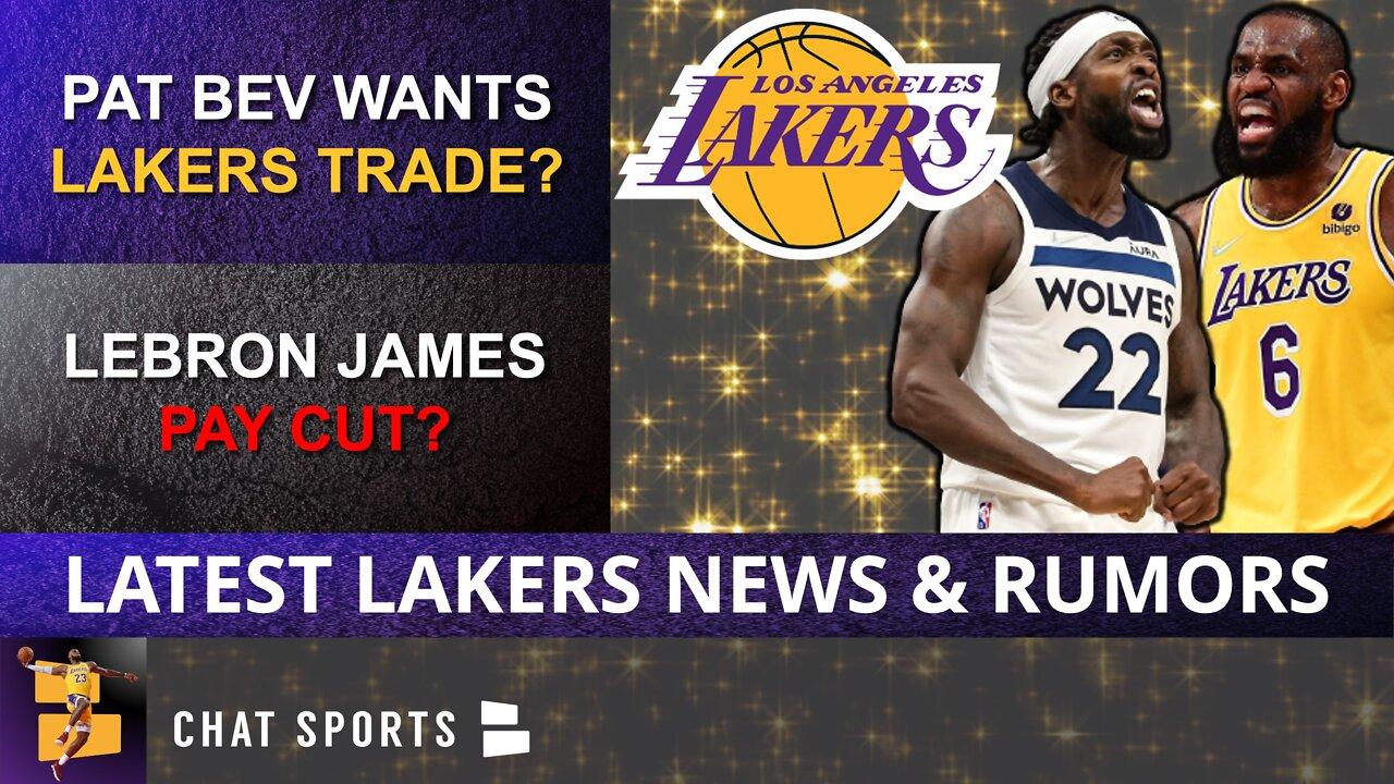 Could LeBron James Take A PAY CUT To Stay With The Los Angeles Lakers?