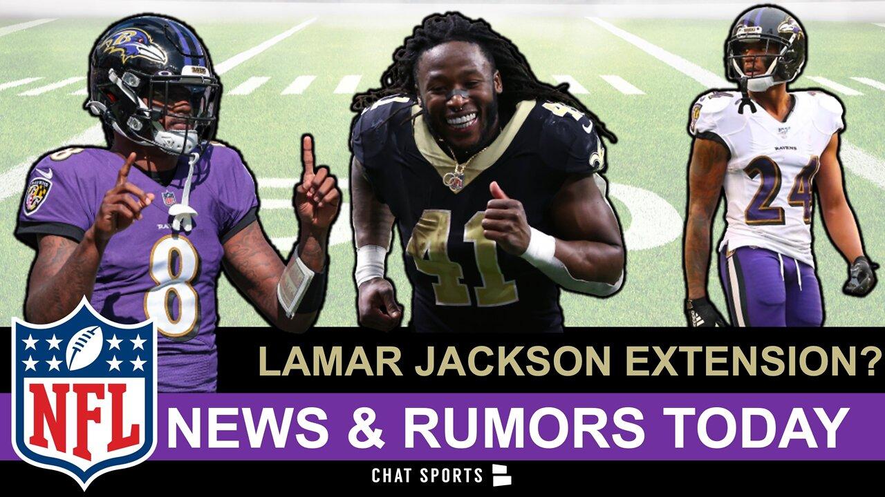 NFL Rumors: Lamar Jackson MASSIVE Extension? NFL News On 4 NFL Players