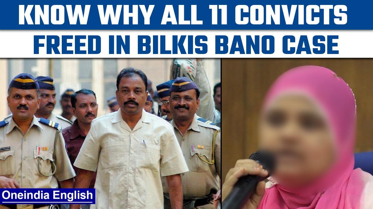 Bilkis Bano case: 11 men sentenced to life imprisonment released from jail |Oneindia News*Explainer