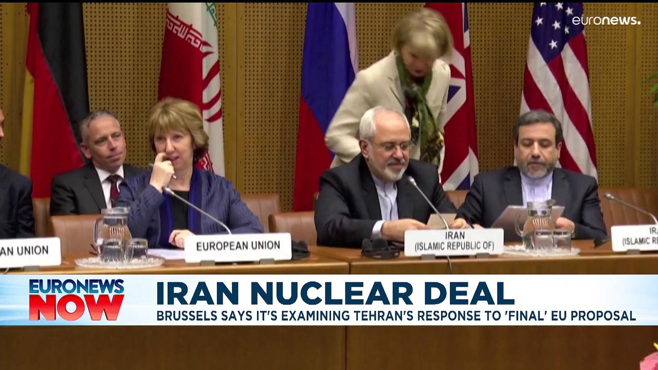 EU considers Iran's response on nuclear deal talks
