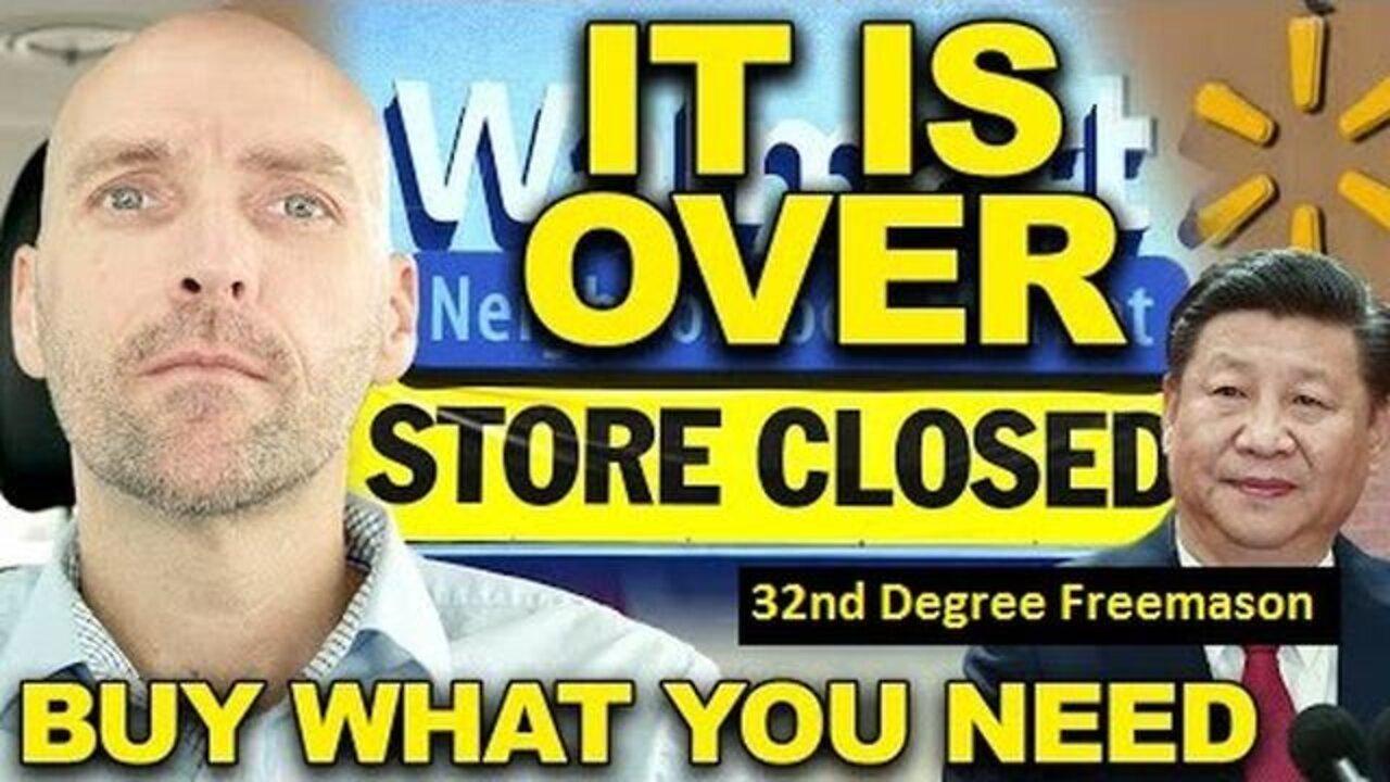 It's Over For Walmart ~ China Shuts Down Their Factories ~ Prepare For War