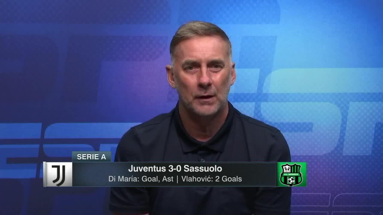 Di María was AMAZING! - Don Hutchison was impressed by Juventus' opening weekend | ESPN FC ESPN FC