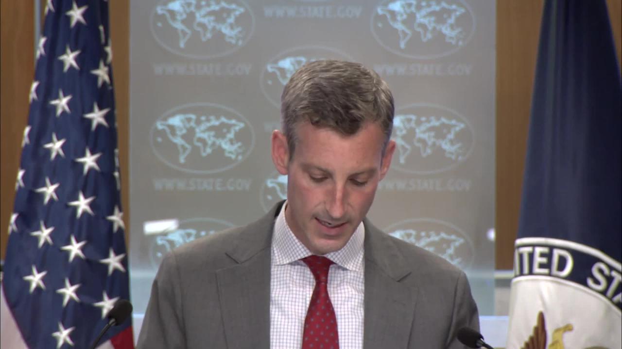 Department Press Briefing with Spokesperson Ned Price at the Department of State August 15, 2022