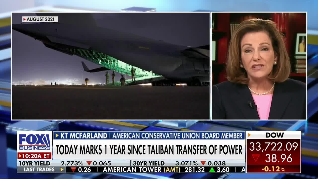 KT McFarland: Biden opened the door for China, Russia with 'shambolic' Afghan exit