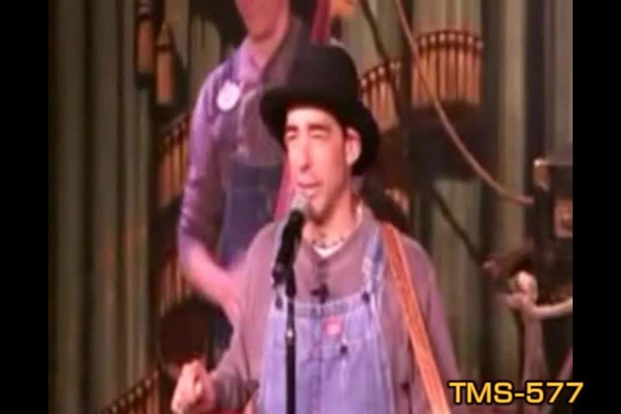 Billy Hill And The Hillbillies (Golden Horseshoe Stage)--Disneyland History--1990's--TMS-577