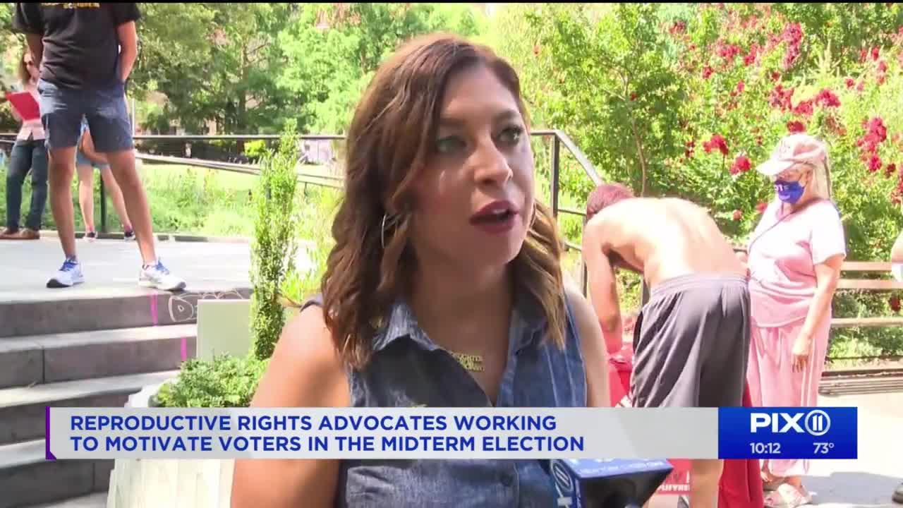 Women's rights advocates trying to motivate voters ahead of midterm election
