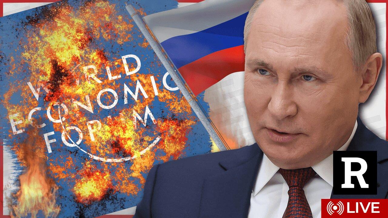 WEF globalists under attack as Putin declares war on unipolar order| Redacted with Clayton Morris