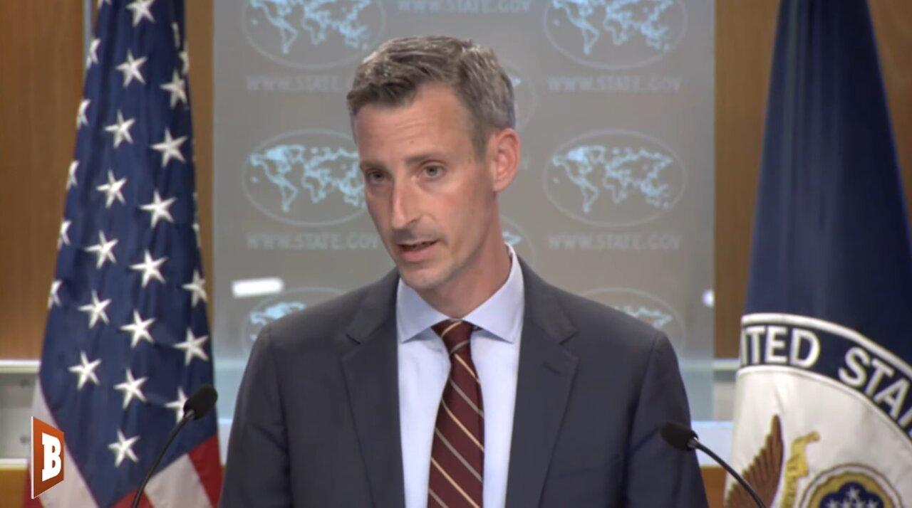 MOMENTS AGO: U.S. State Department press briefing with Spokesperson Ned Price…