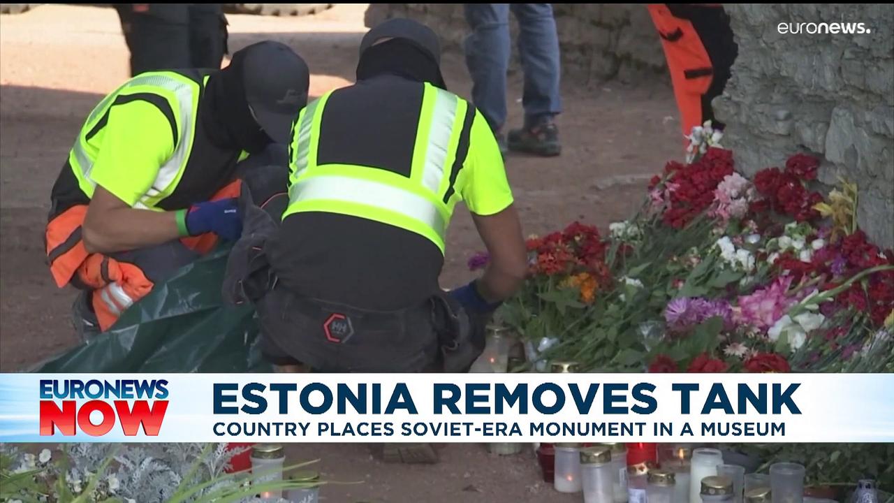 Estonia to remove Soviet-era monuments to 'ensure public order'
