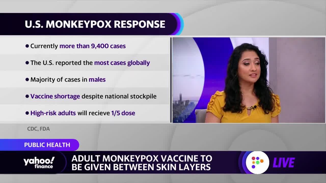 Monkeypox: FDA approves new vaccine dose strategy to stretch supply