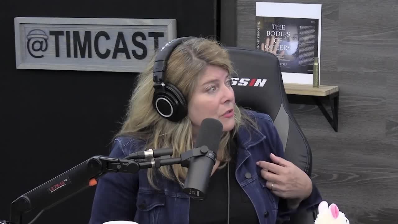 Naomi Wolf on Timcast Expalining Vaccine Link to Fertility