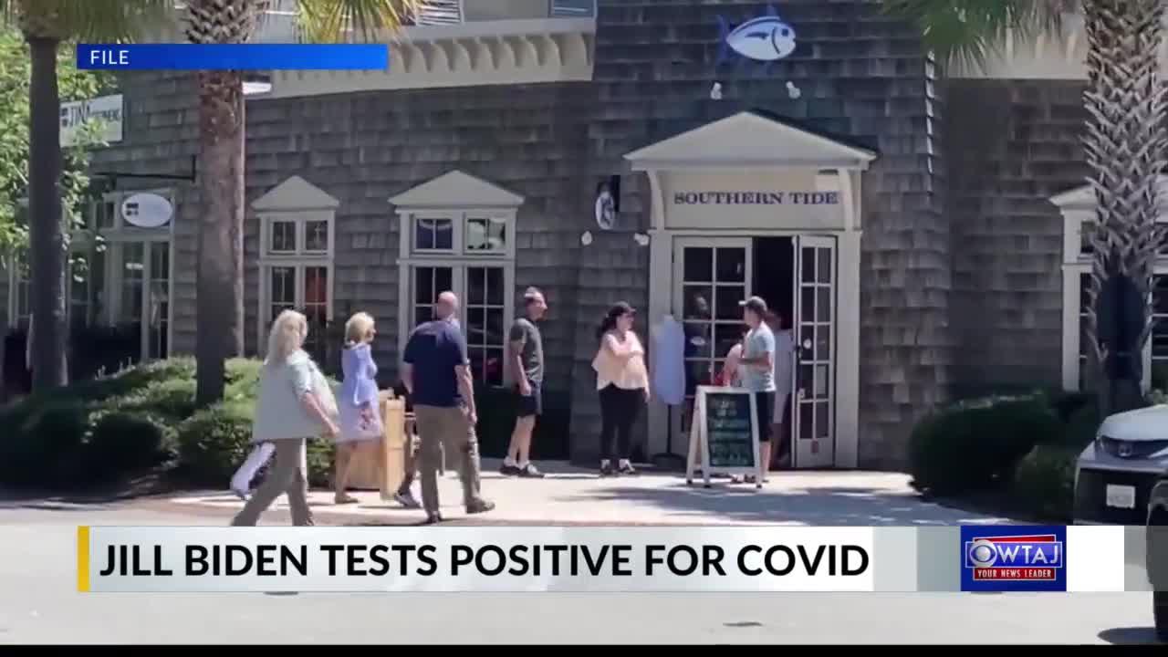Jill Biden Tests Positive for COVID-19