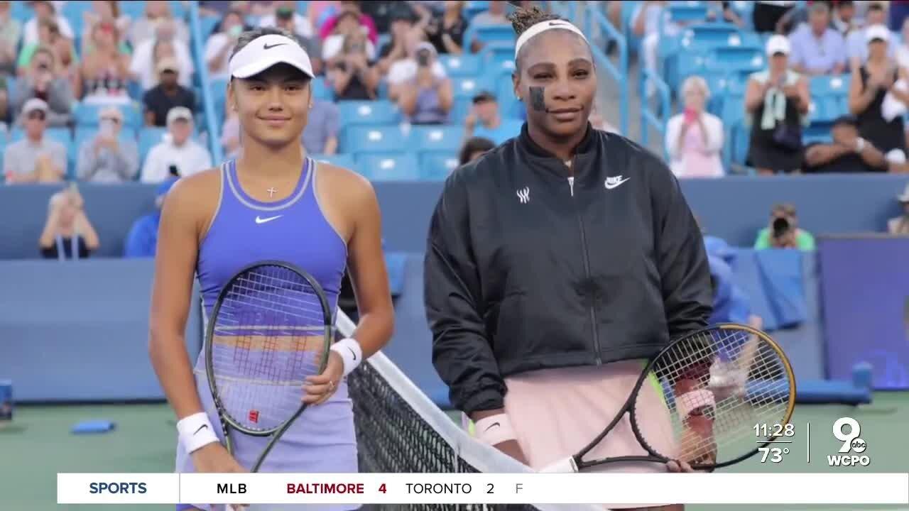 Emma Radacuna on playing against Serena Williams at Western & Southern Open