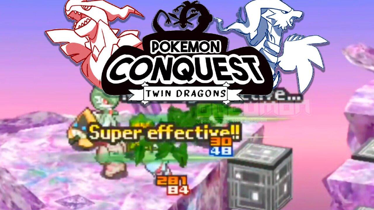 Pokemon Conquest Twin Dragons - New NDS Hack ROM has 30 new moves, new backgrounds, and more