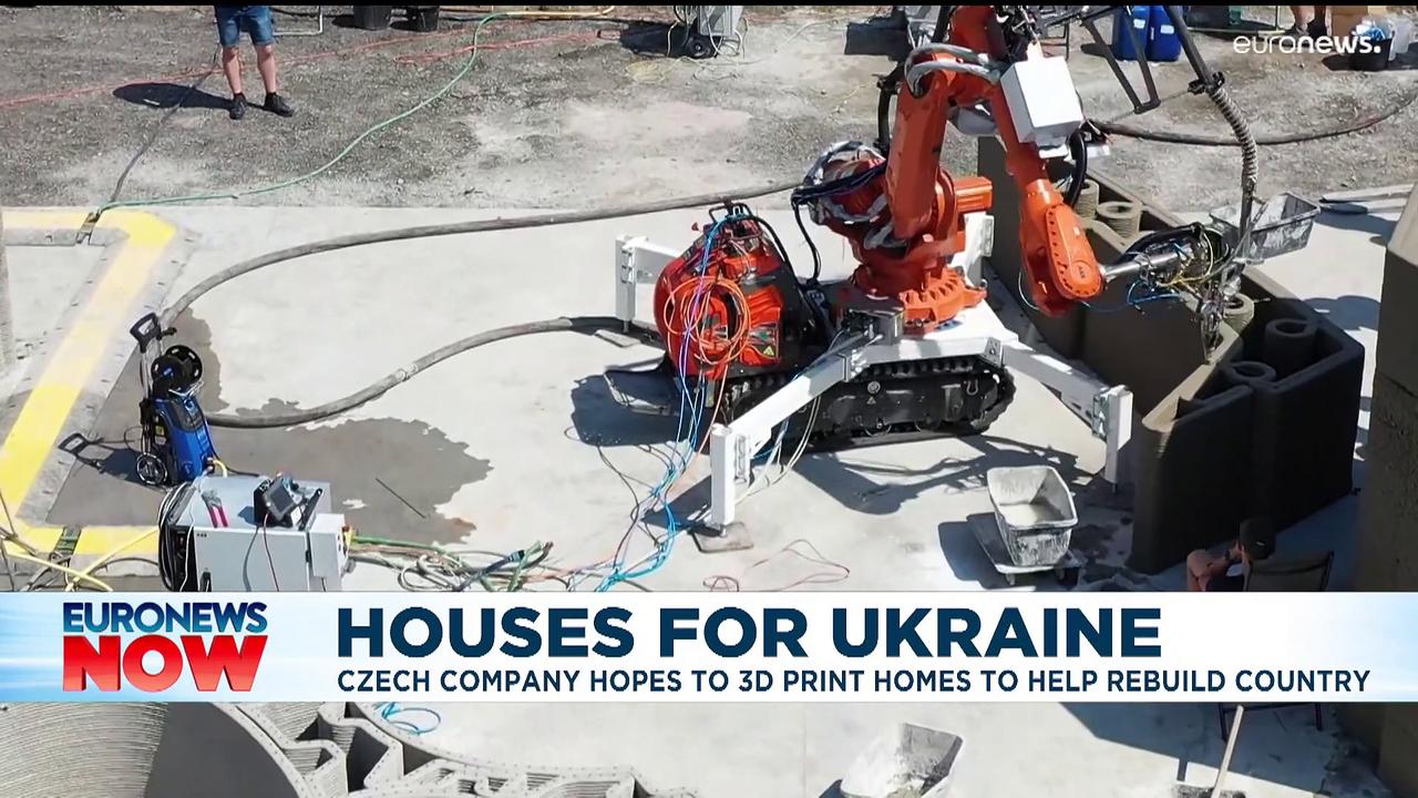Czech firm wants to use 3D printing to help rebuild Ukraine