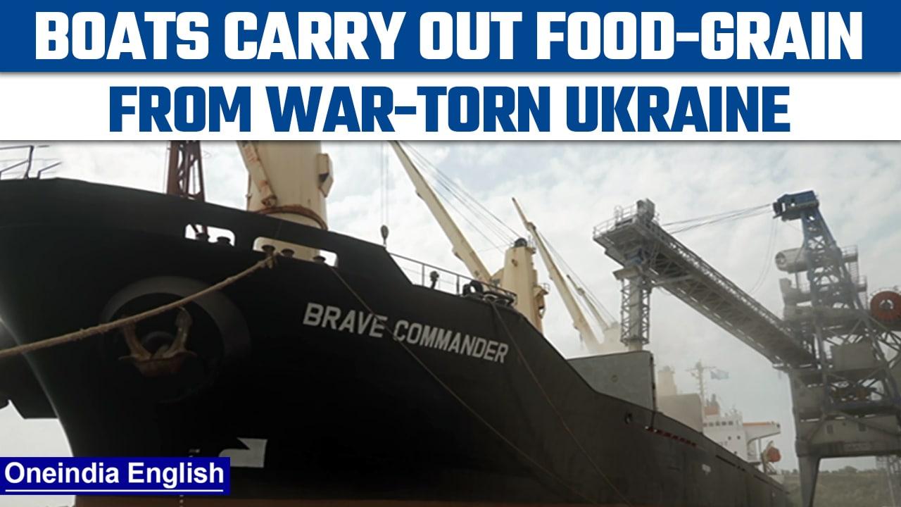 Ukraine: Sailing grain out of a war zone | Oneindia News *News
