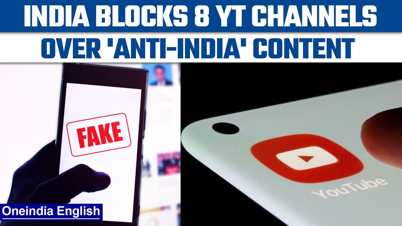 Centre blocks 1 Pakistani, 7 Indian YouTube channels for spreading ‘fake news’ |Oneindia News*News