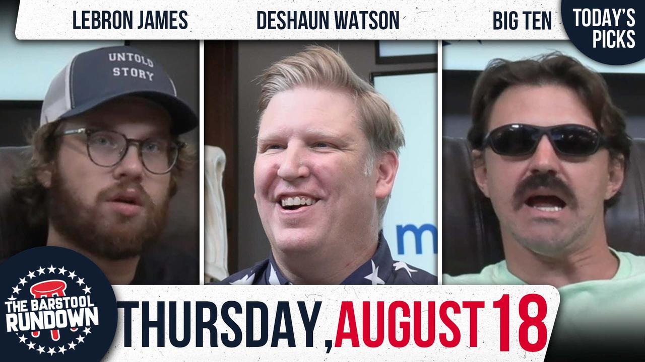 NFL Extends DeShaun Watson's Suspension - Barstool Rundown - August 18, 2022