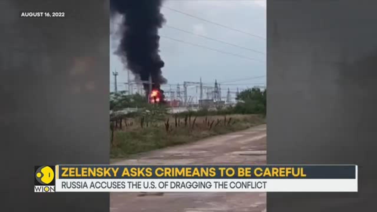 Russia-Ukraine war: Explosions at Crimea depot prompt thousands to evacuate | World News | WION