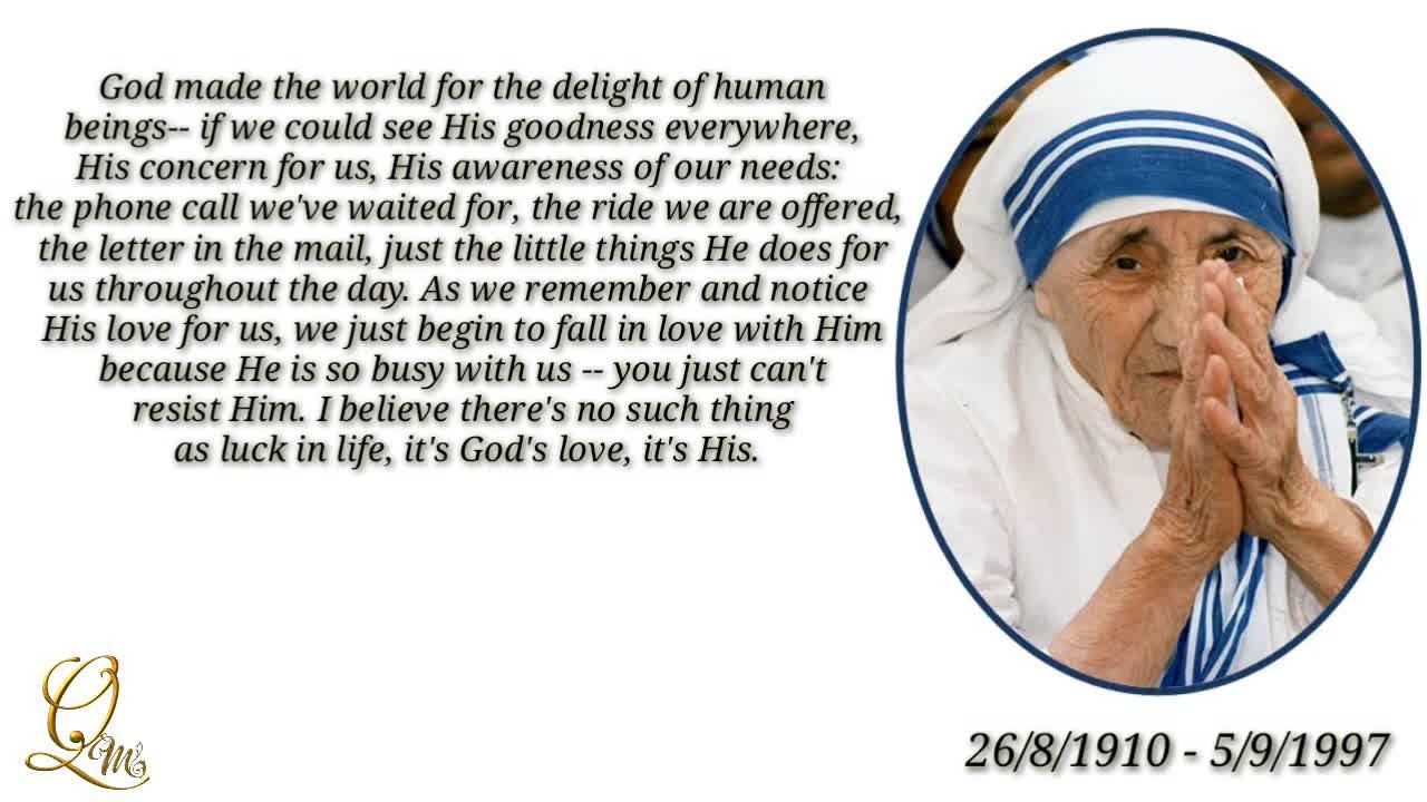 Powerful Quotes of Mother Teresa
