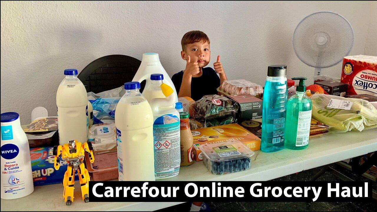 Carrefour Online Grocery Haul