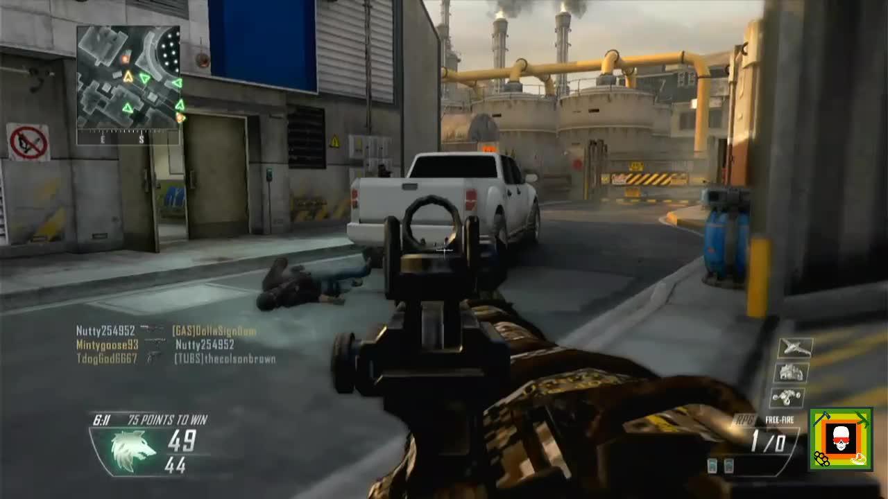 Call Of Duty Black Ops Gameplay: Double RPG Kill