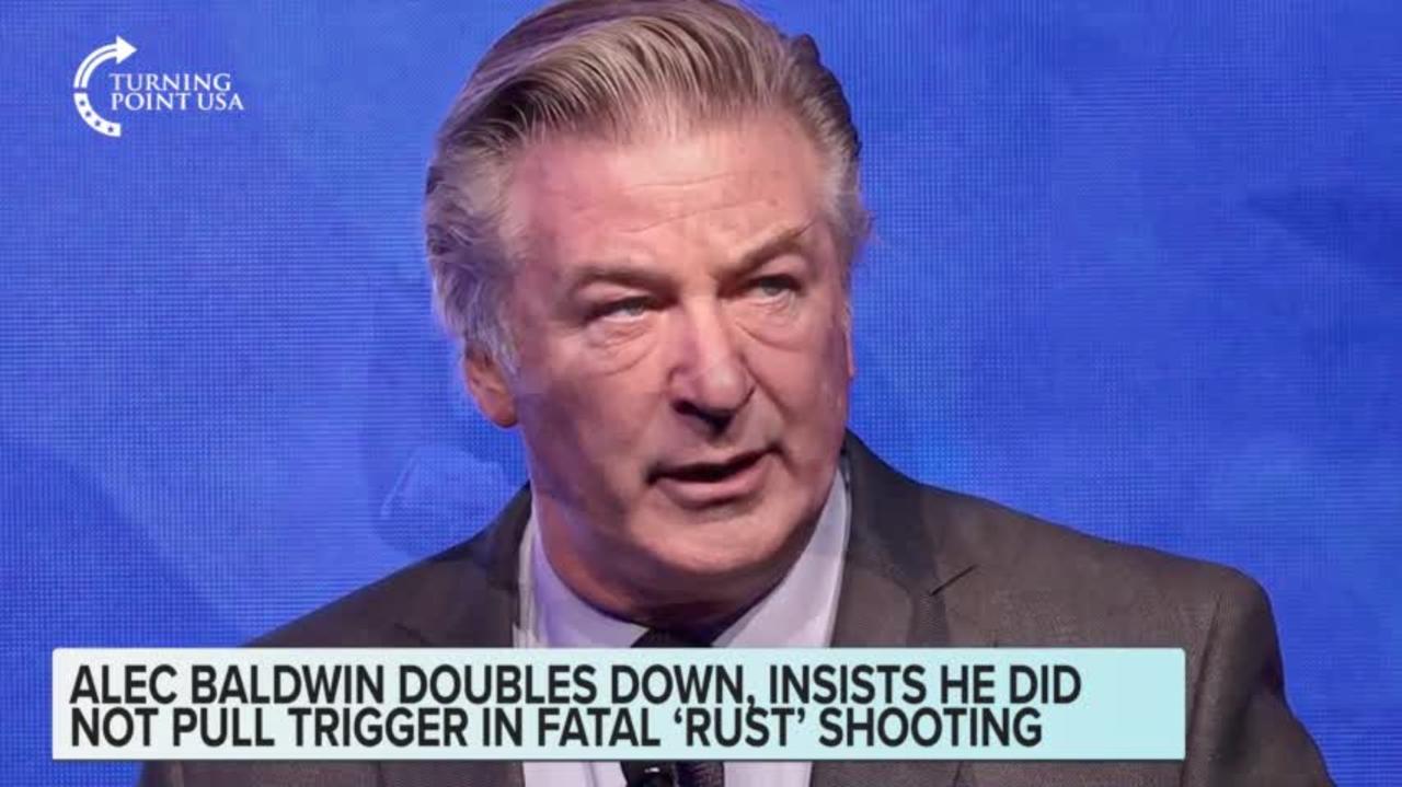 Jack Posobiec on Alec Baldwin insisting he did not pull the trigger in the fatal “Rust” shooting despite the FBI proving oth