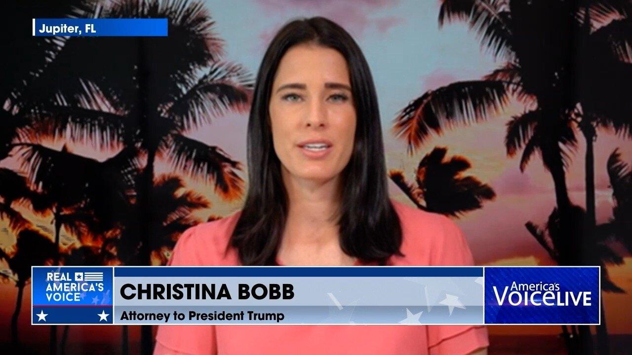 Trump Lawyer Christina Bobb Reacts to Mar-a-Lago Affidavit Hearing