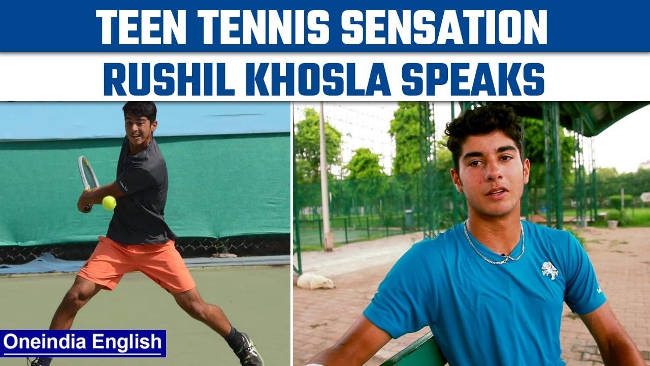 Rising Tennis Star Rushil Khosla Talks to OneIndia | OneIndia News *Profile