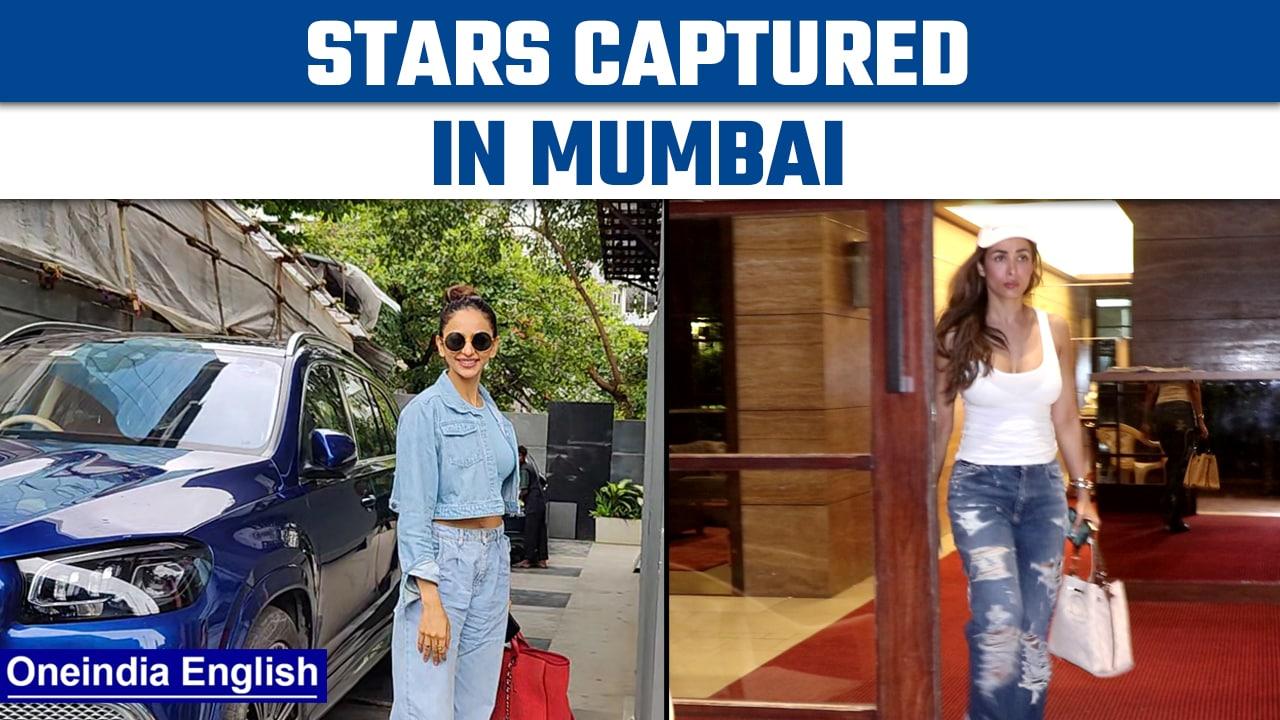 Malaika and Rakul  captured in Mumbai | One India news*entertainment