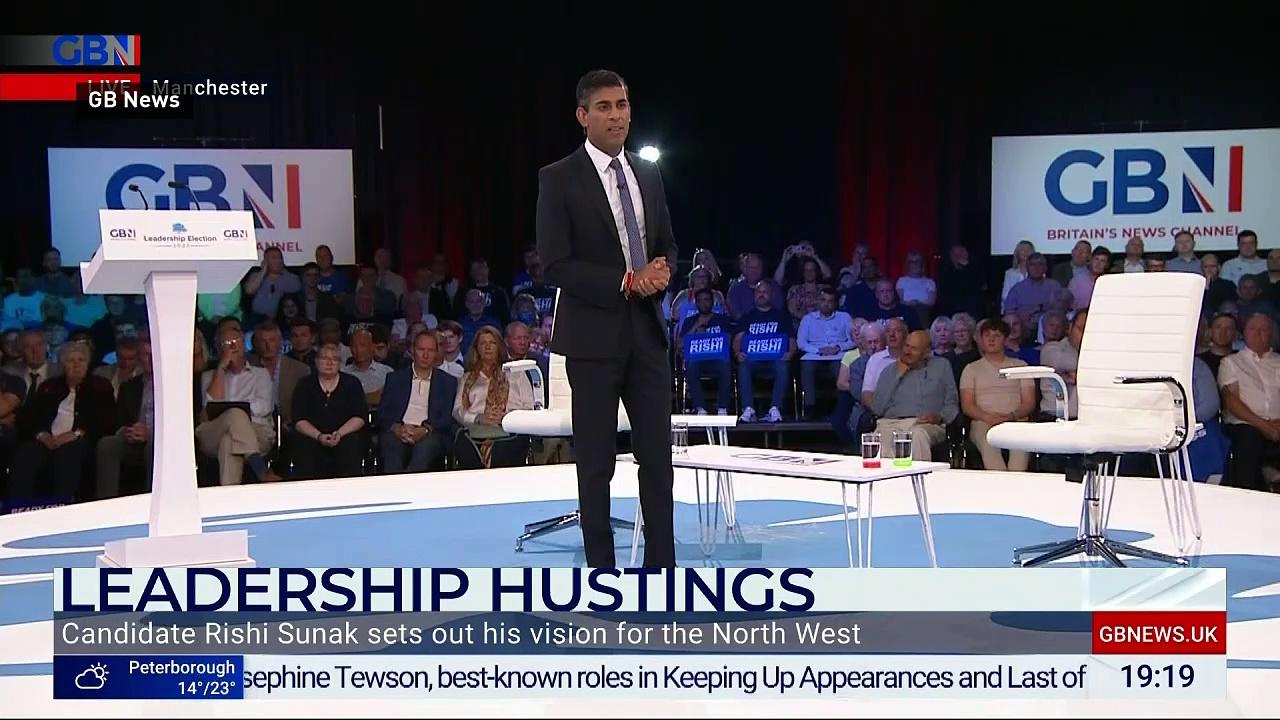 Tory leadership candidates take to the stage in hustings