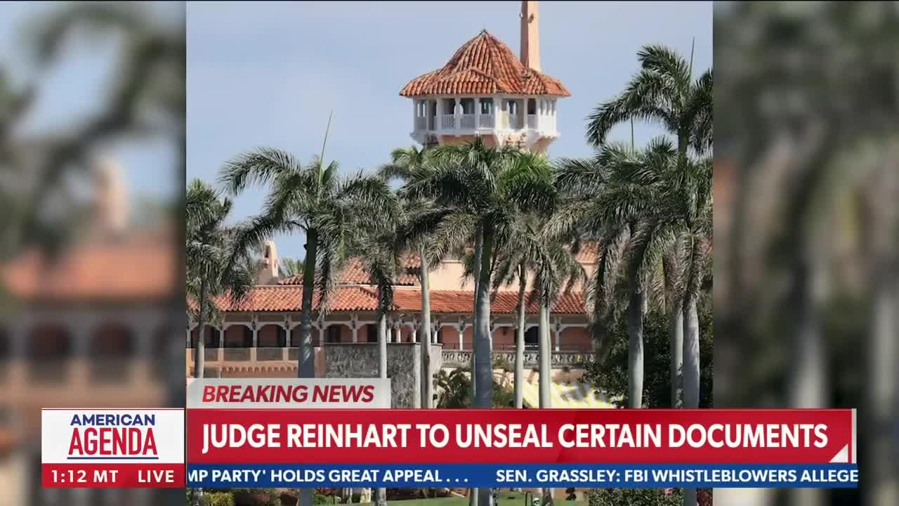 Joe DiGenova and Victoria Toensing react to Judge Reinhart decision to unseal certain documents related to raid