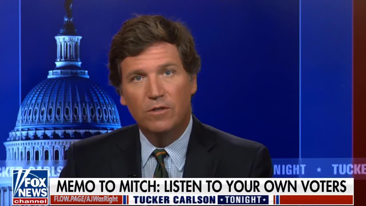 Tucker Carlson: Mitch McConnell Loves Ukraine More Than The United States