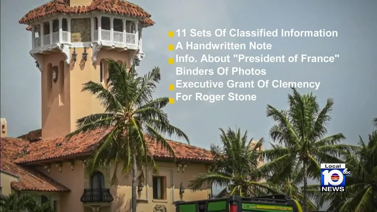 FBI seizes more than two dozen boxes of documents from Trump's Mar-a-Lago residence
