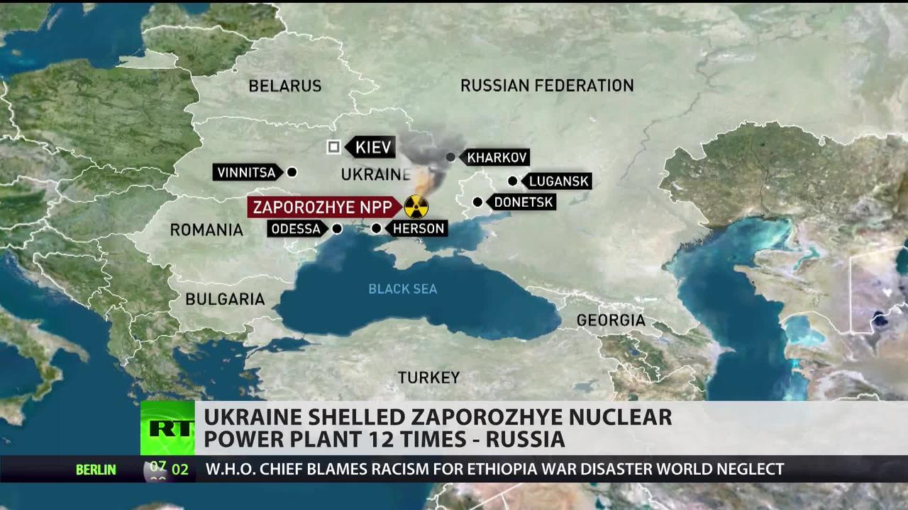 Kiev continues to shell Zaporozhye NPP