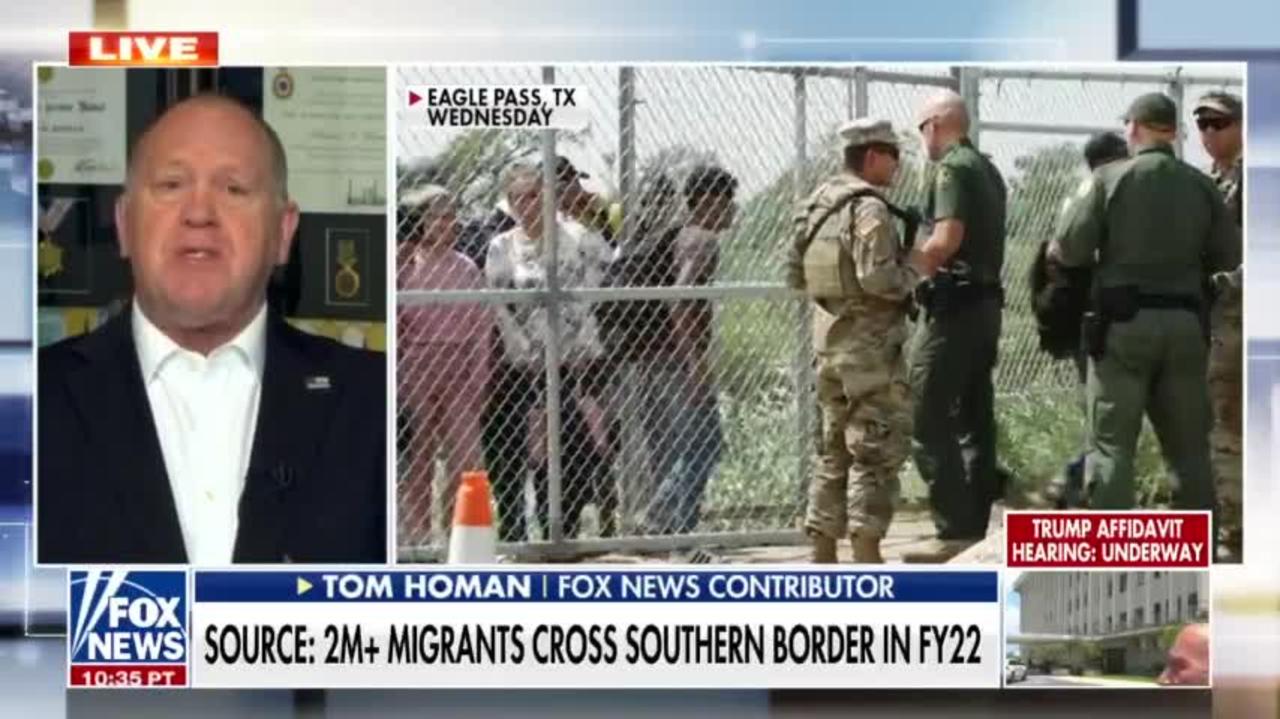 Fmr ICE Director: Biden's Open Border Is Costing Lives!!