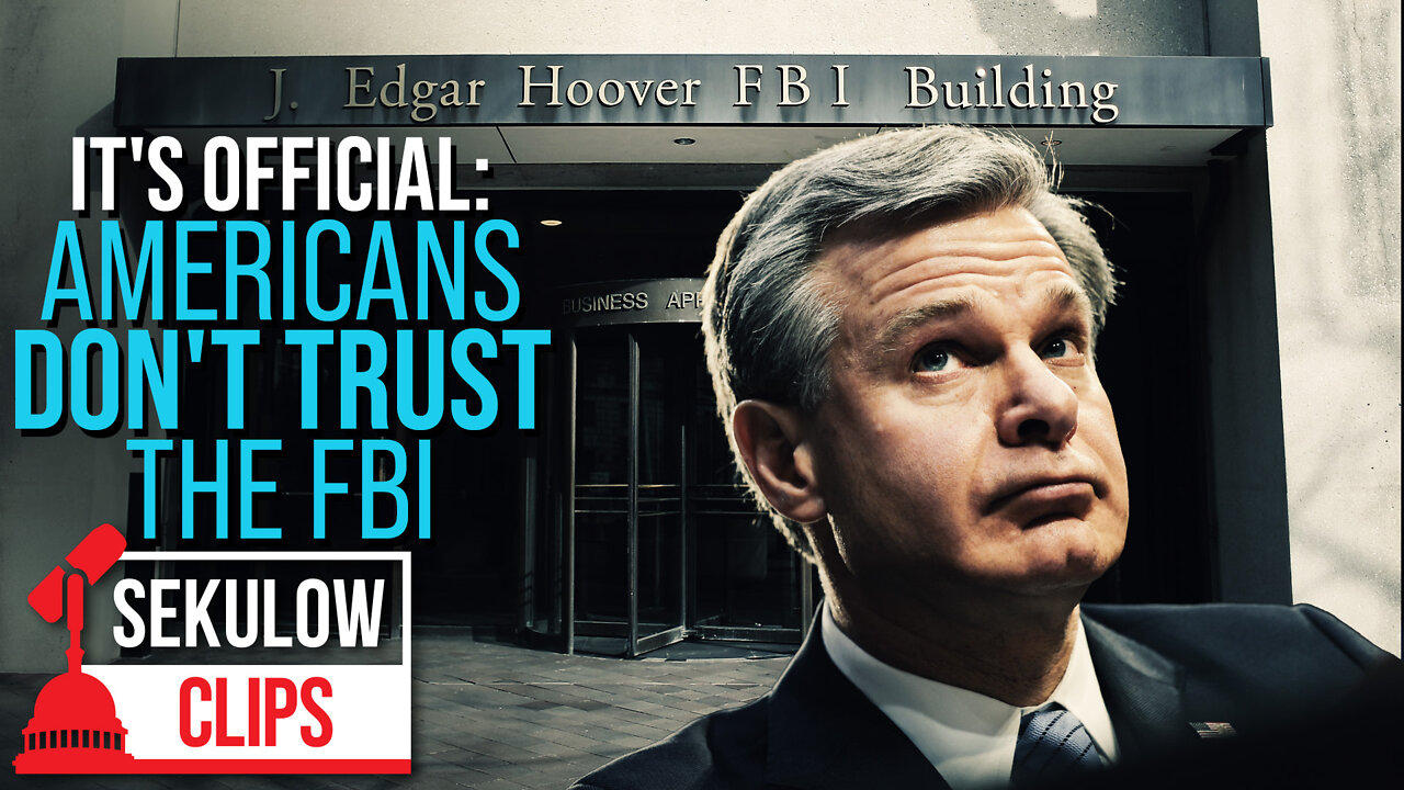 Americans Don't Trust the FBI