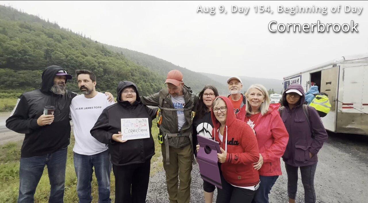 Day 154, August 9, Beginning of Day - Cornerbrook
