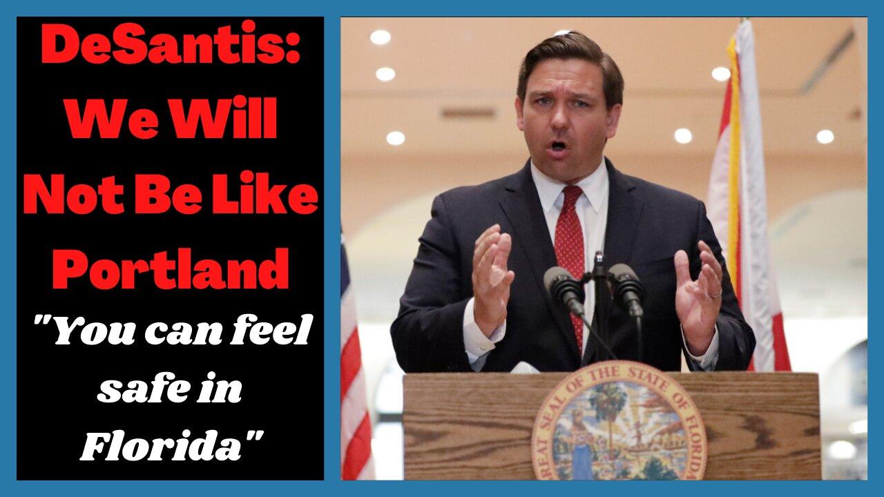 DeSantis will not let Florida descend into this Liberal abyss... Biden | Trump | Bongino | Bannon
