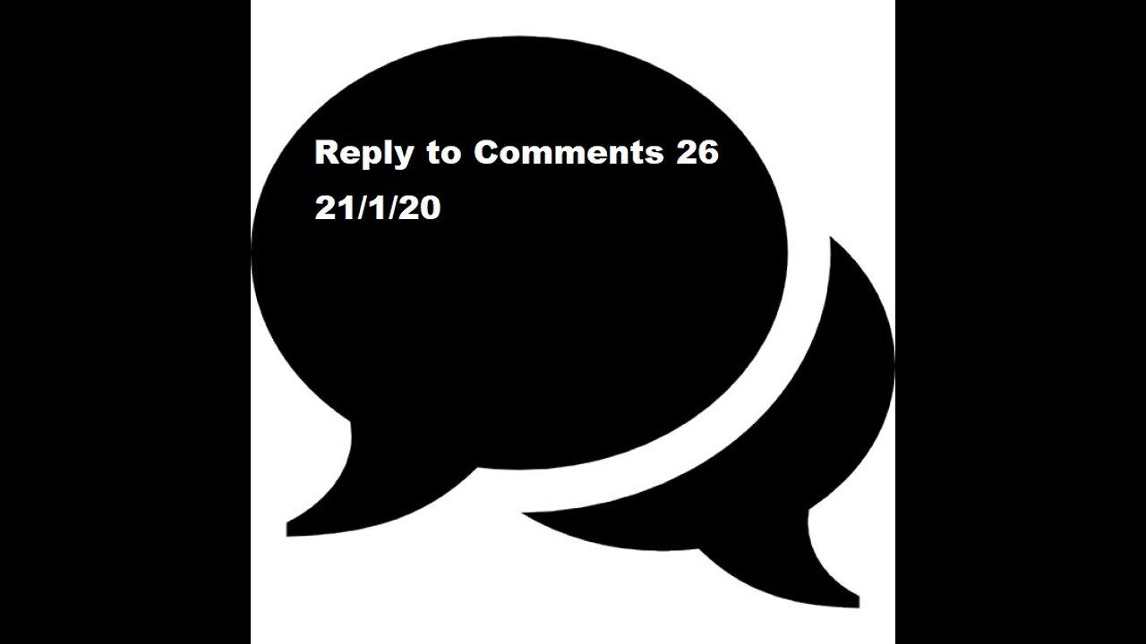 Reply to Comments 26-Part 1 of 2