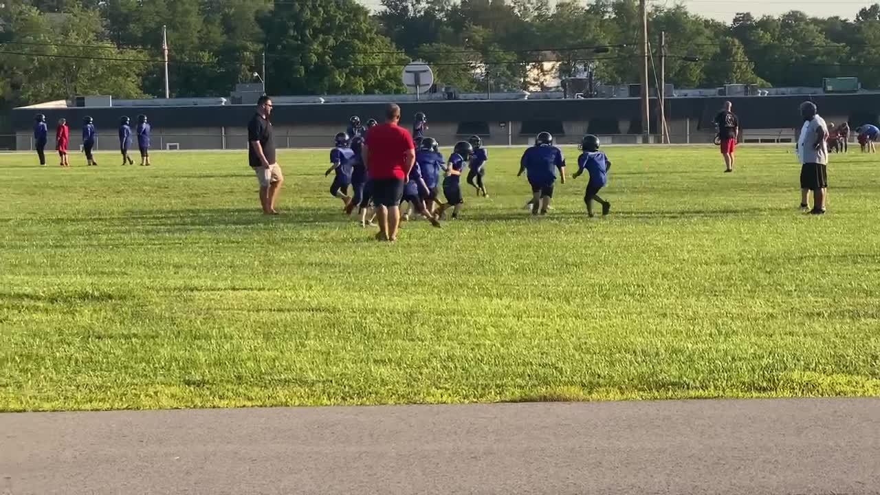 Football practice
