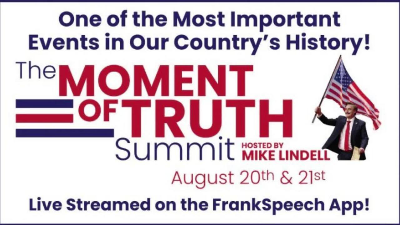 LIVE: The Moment of Truth Summit by Mike Lindell in Springfield MO 8-20-2022 - DAY ONE
