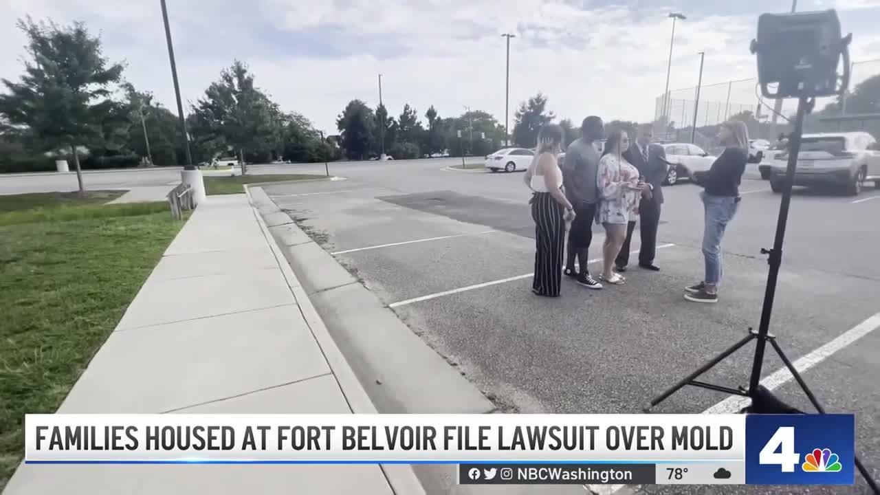 Families Housed at Fort Belvoir File Lawsuit Over Mold