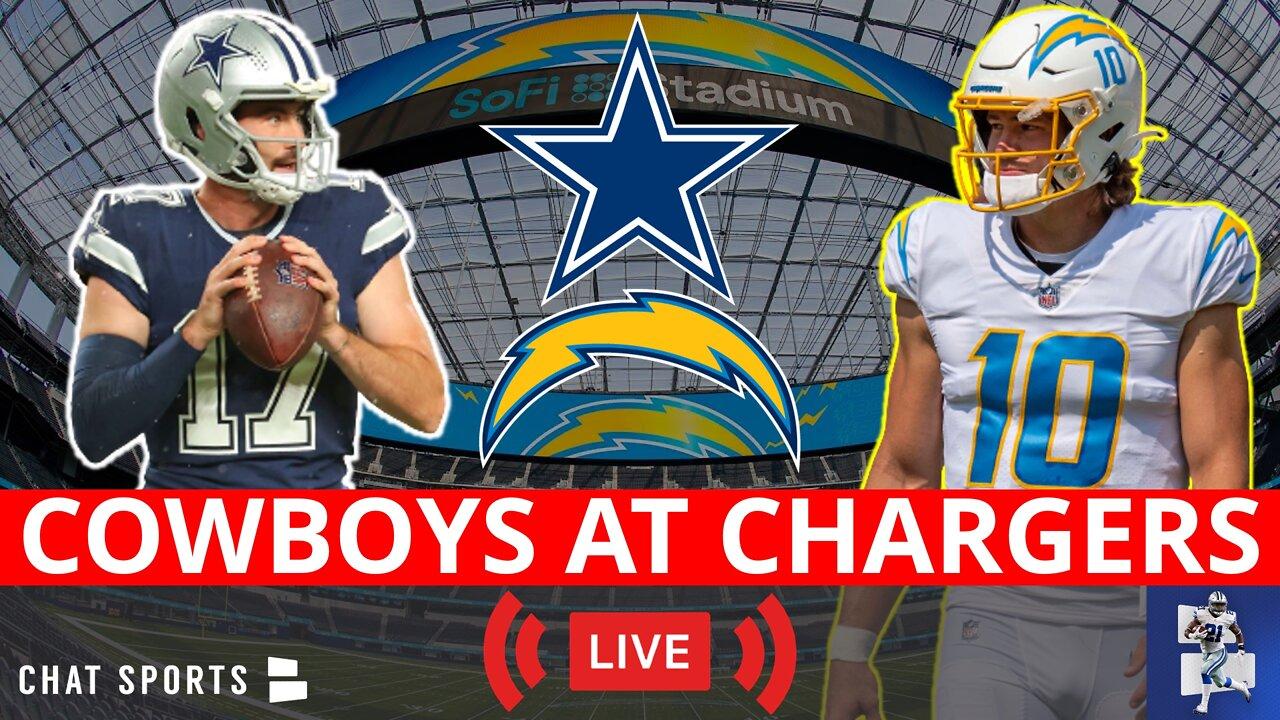 Cowboys vs. Chargers Live Streaming Scoreboard And Play-By-Play