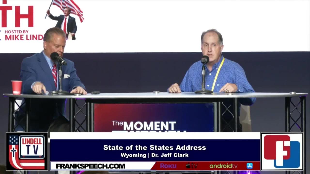 Dr. Jeff Clark from Wyoming CELEBRATES the Loss of Liz Cheney